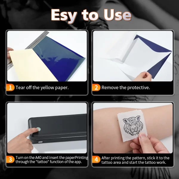 Wholesale Thermal Paper For Tattoo Stencils - Suitable For Aiyin Tattoo Printer Series - Image 4