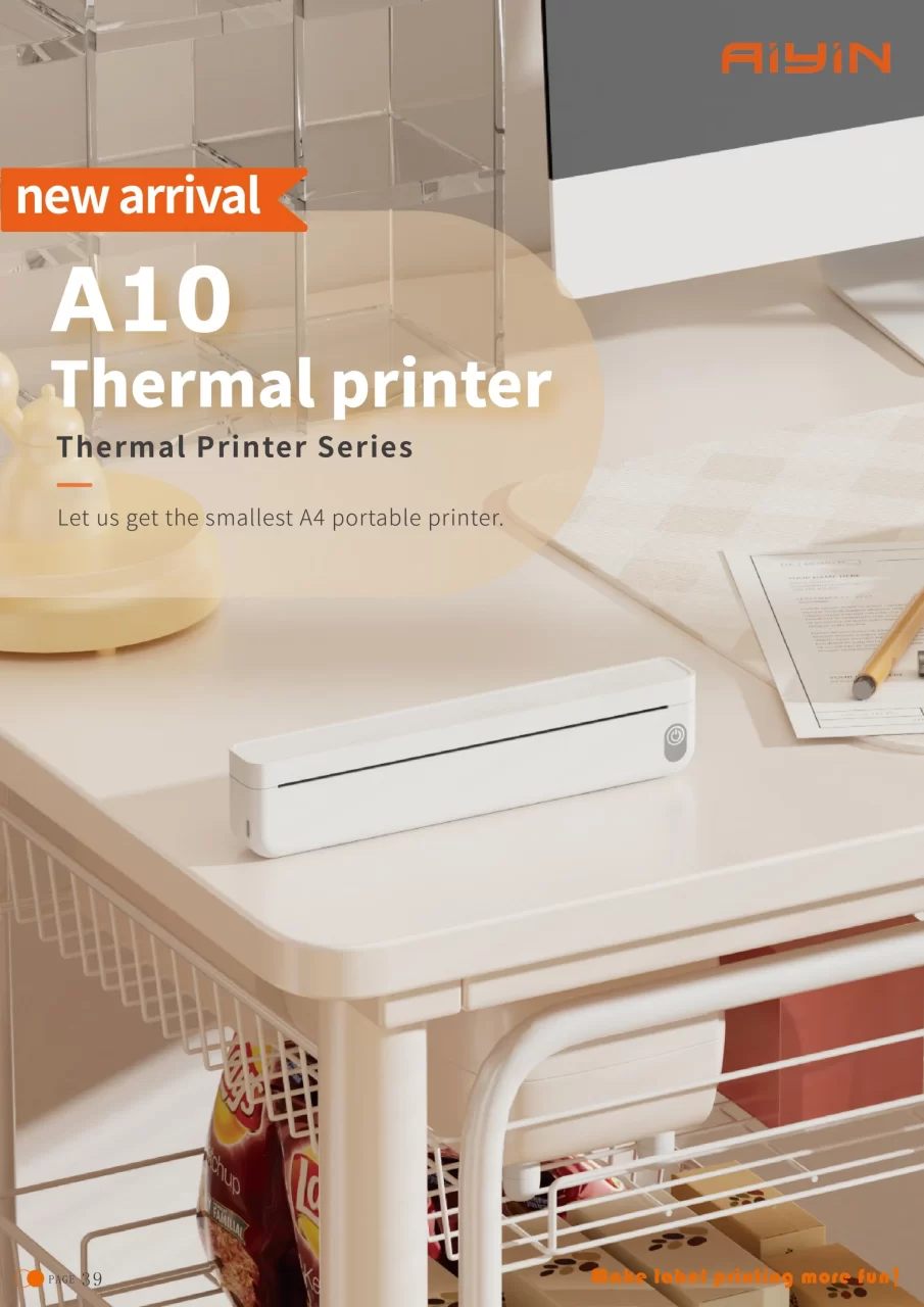 A4 Portable Thermal Printer Details (1)
