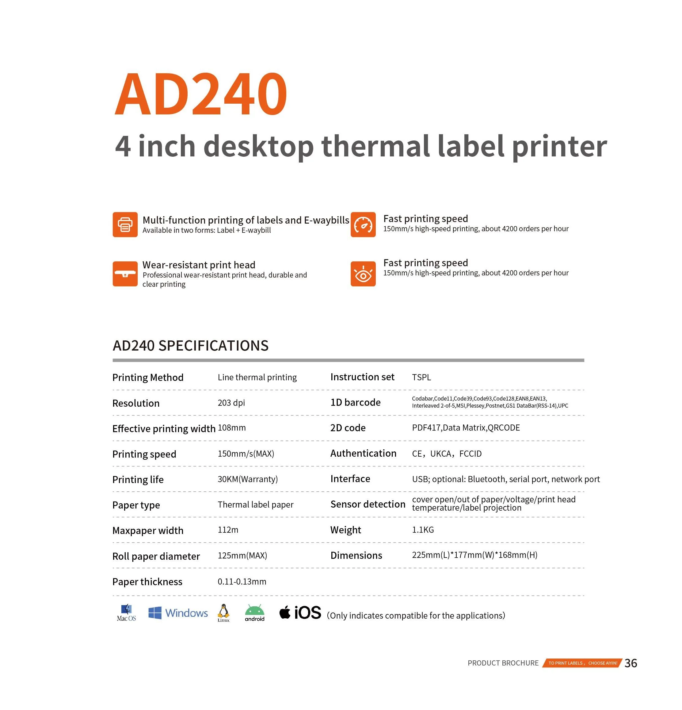 Barcode Label Printer Details (2)