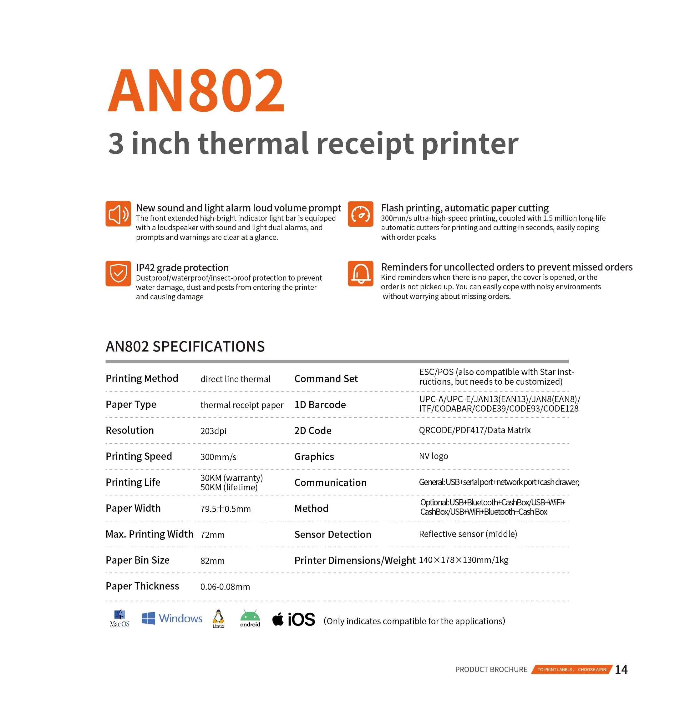 Bluetooth and Wifi Receipt Printer Details (2)
