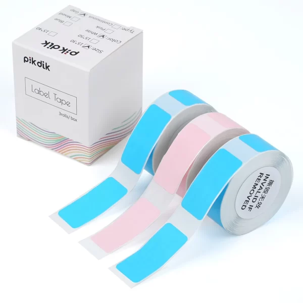 Wholesale Mini Thermal Printer Paper​ Rolls 15×30mm / 15x40mm / 15x50mm- Suitable for AiYin Home Label Maker