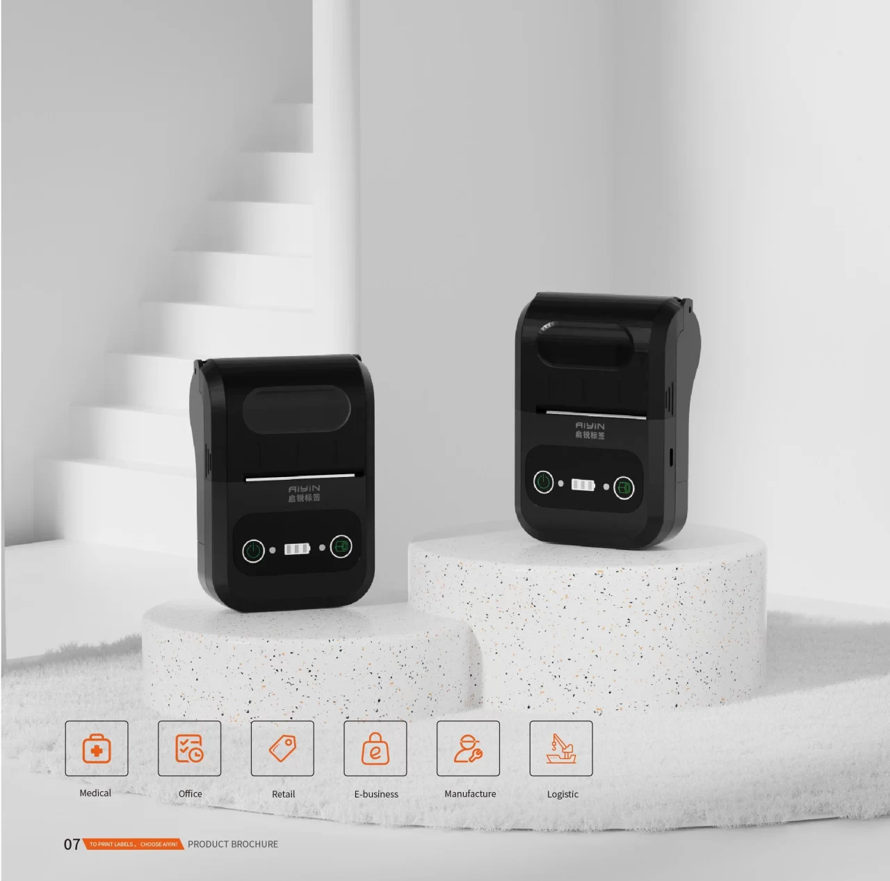 Portable Bluetooth Receipt Printer​ Details (1)