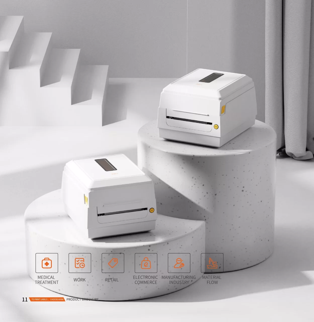 Thermal Transfer Barcode Printer​ Details (1)