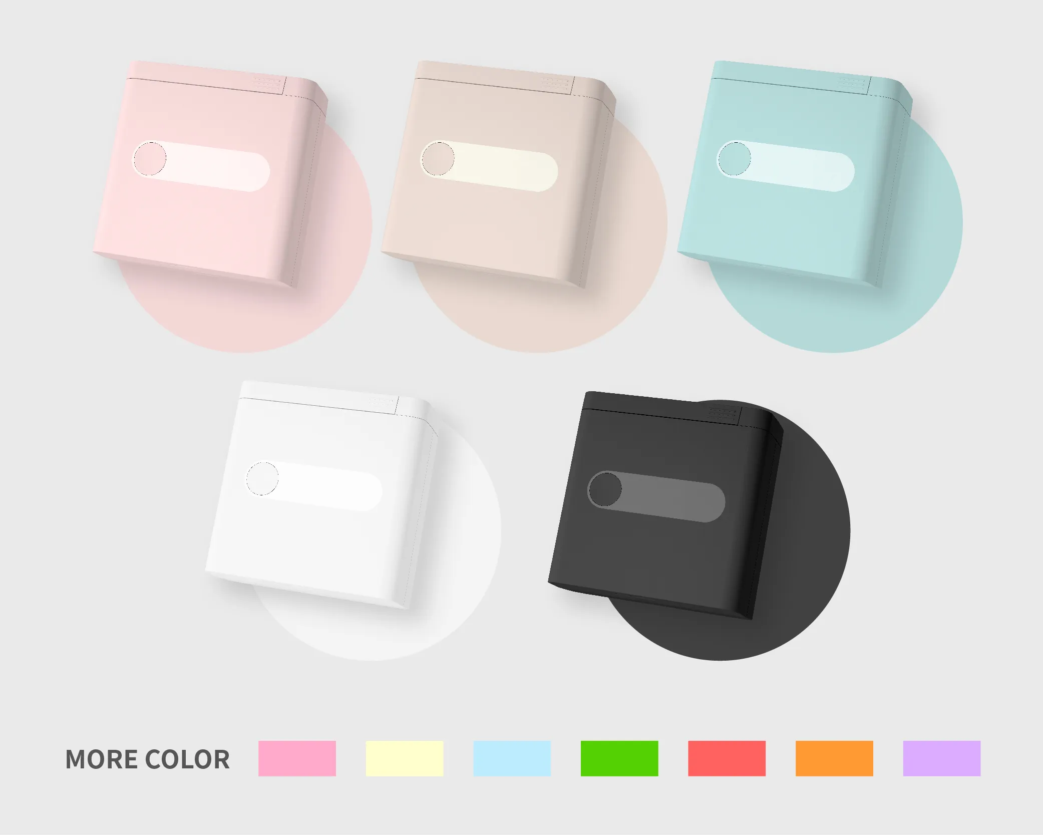Kundenspezifische Farben für Thermodrucker