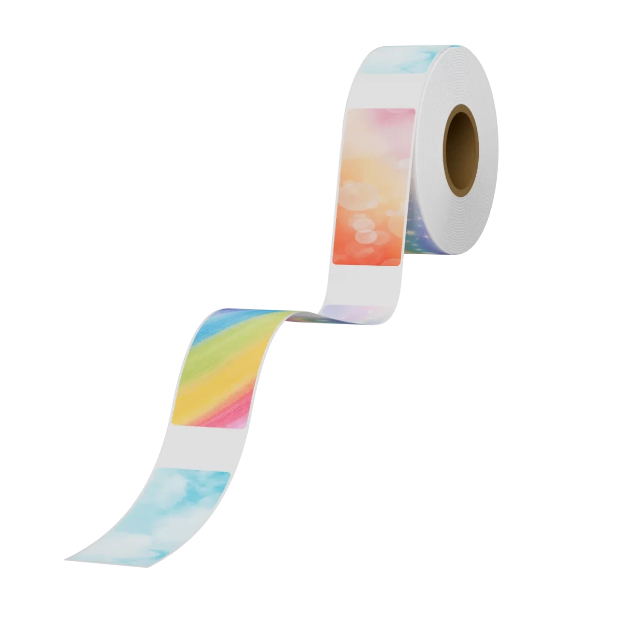 Mayorista Mini papel térmico de colores para impresora 14 × 40mm (10)