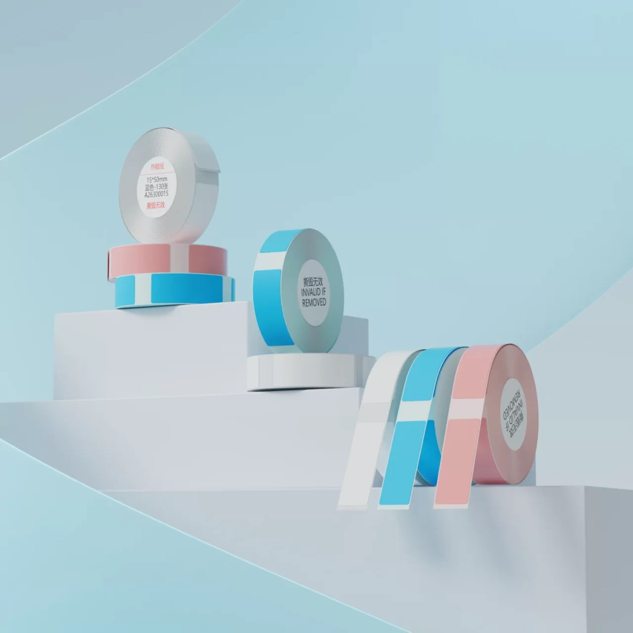 Wholesale Mini Thermal Printer Paper​ Rolls 15 × 30mm (1)