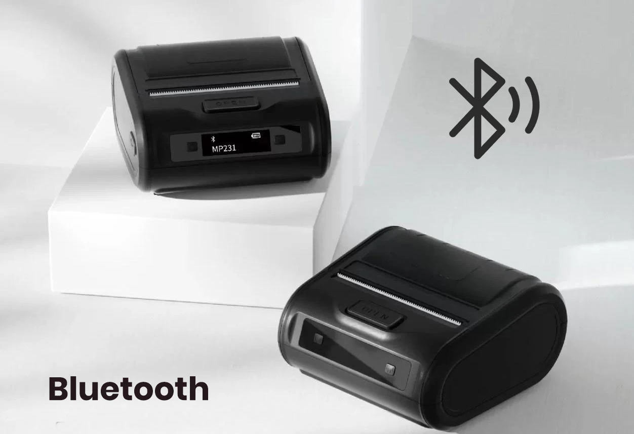Imprimante Thermique Portable Sans Encre - Connexion WiFi - Pour Smartphone, PC - Papier 57-216 Mm - Voyage, école