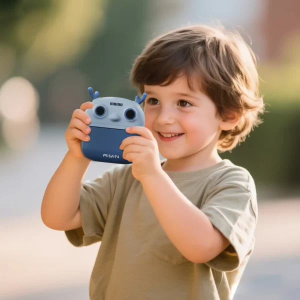 Wholesale Kids Retro Mini Photo Printer – P20, Take Photos Immediately and Print Them Out. You Can Also Record Videos - Image 3