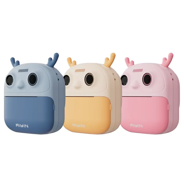 Wholesale Kids Retro Mini Photo Printer – P20, Take Photos Immediately and Print Them Out. You Can Also Record Videos - Image 4