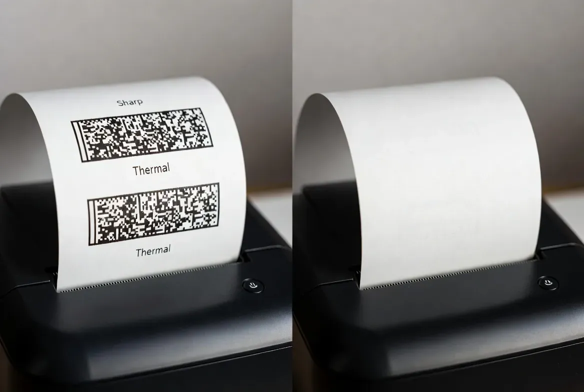 Kann ein Thermodrucker auf normalem Papier drucken?