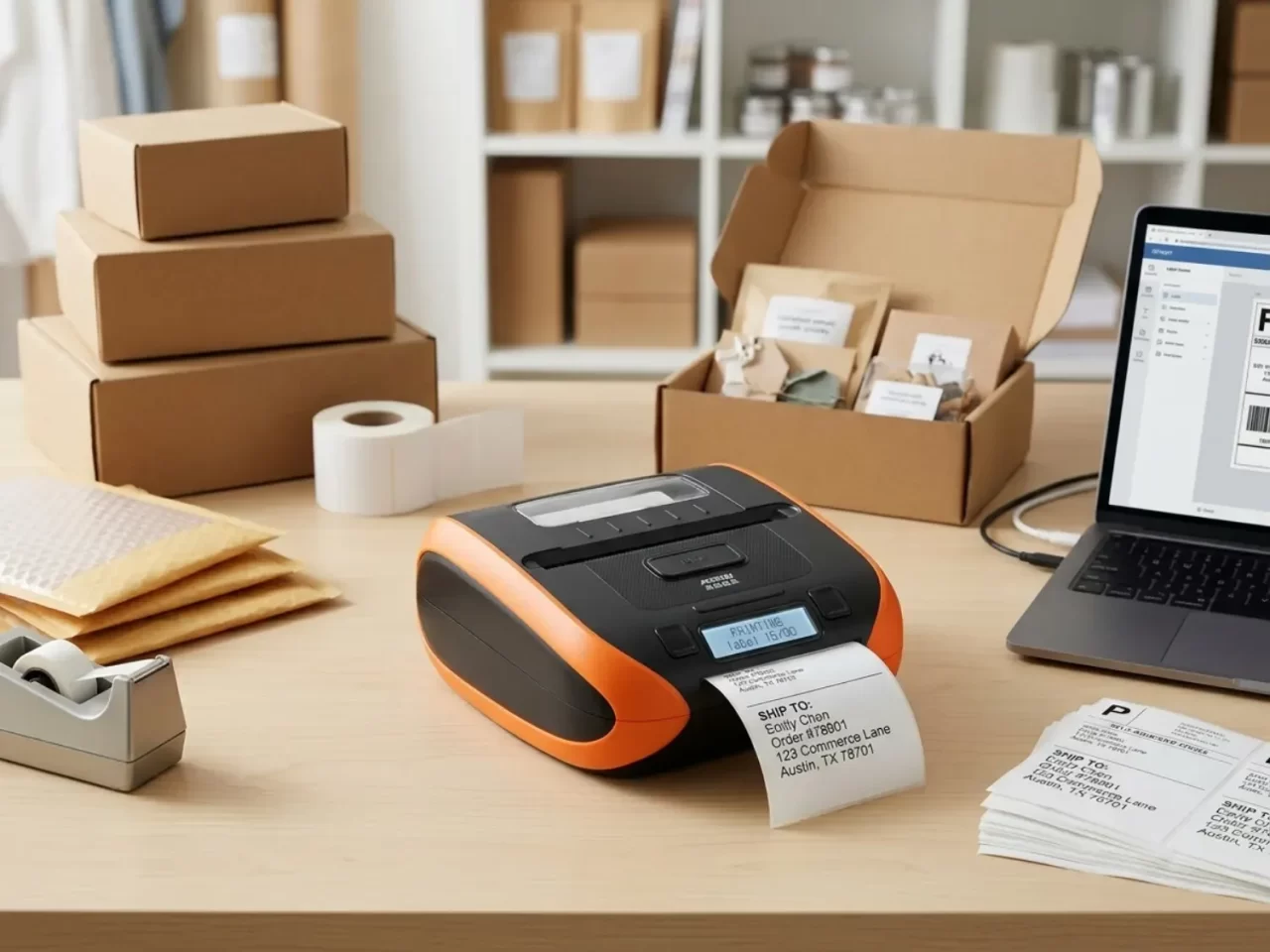 이커머스 기업을 위한 도매 라벨 프린터