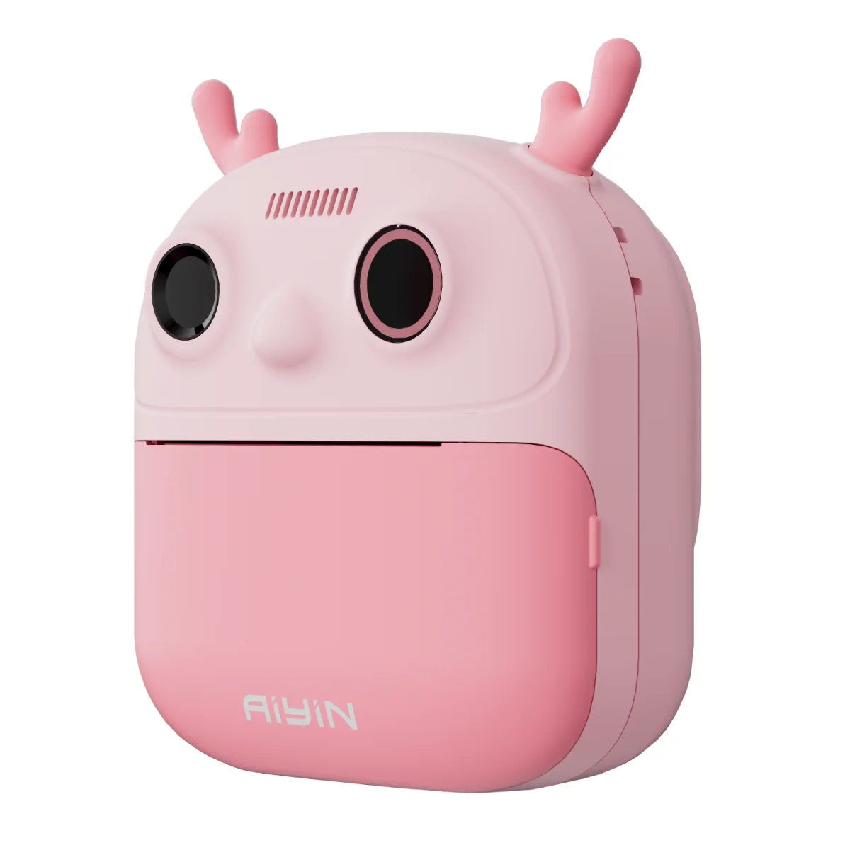 Kids AI Instant Print Camera Pink