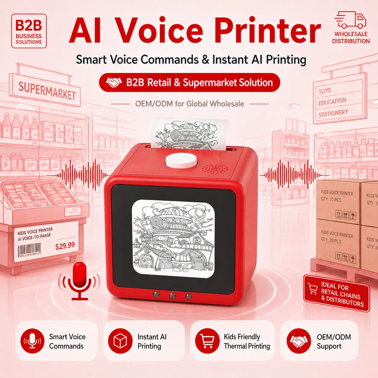 Wholesale OEM AI Sticker Printer for Kids (1)