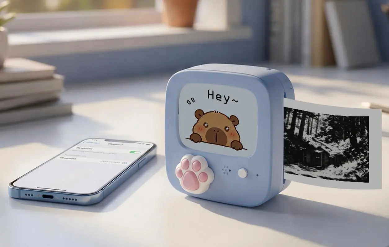 Control the Kid Ai Printer Using a Mobile App