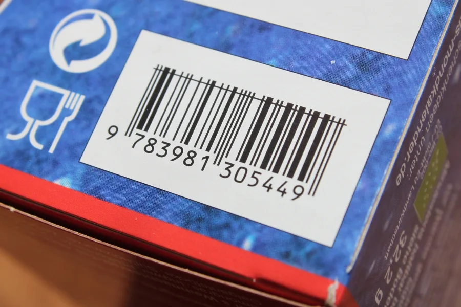 manufacturing industry product barcode label