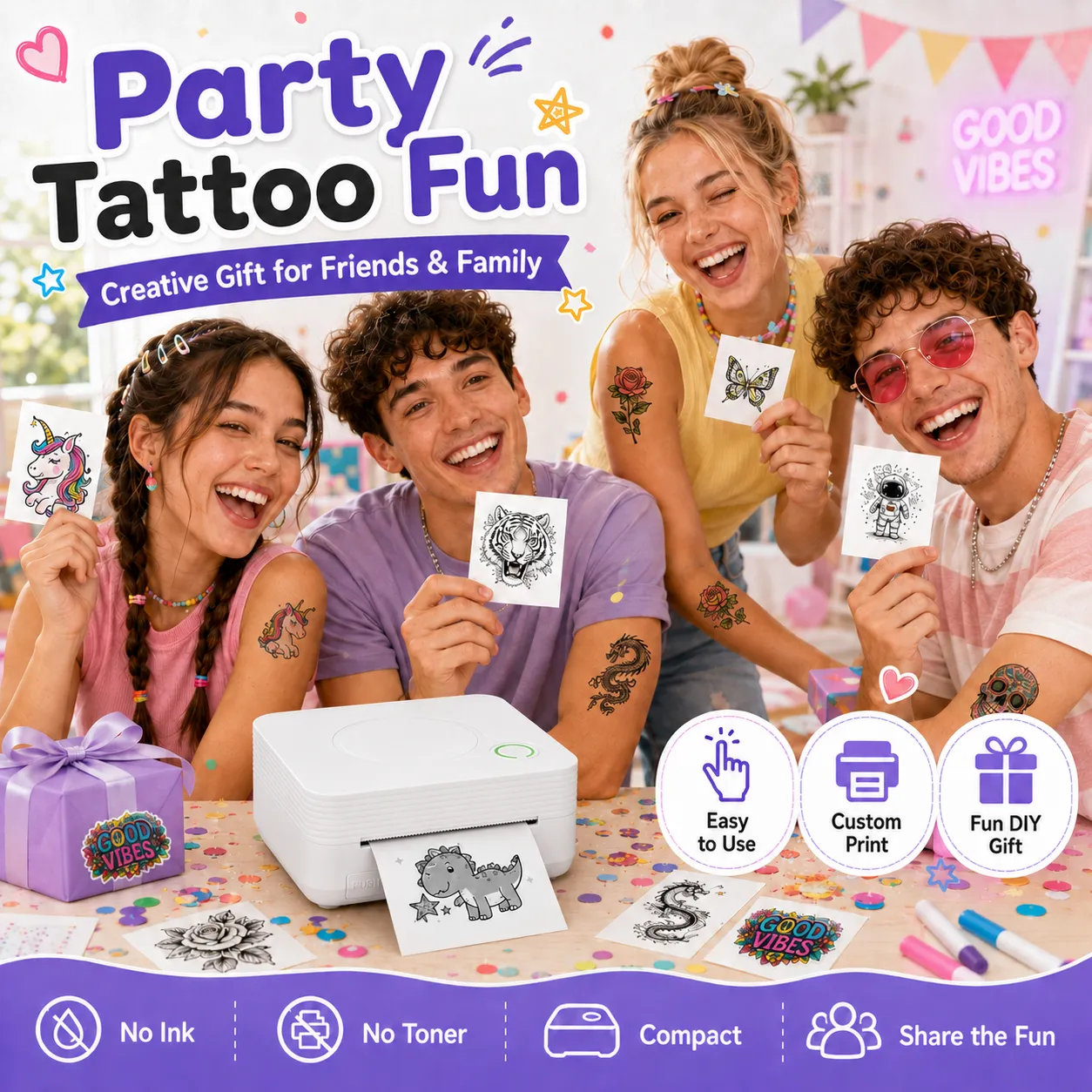 Portable Tattoo Printer Q3MAX (3)