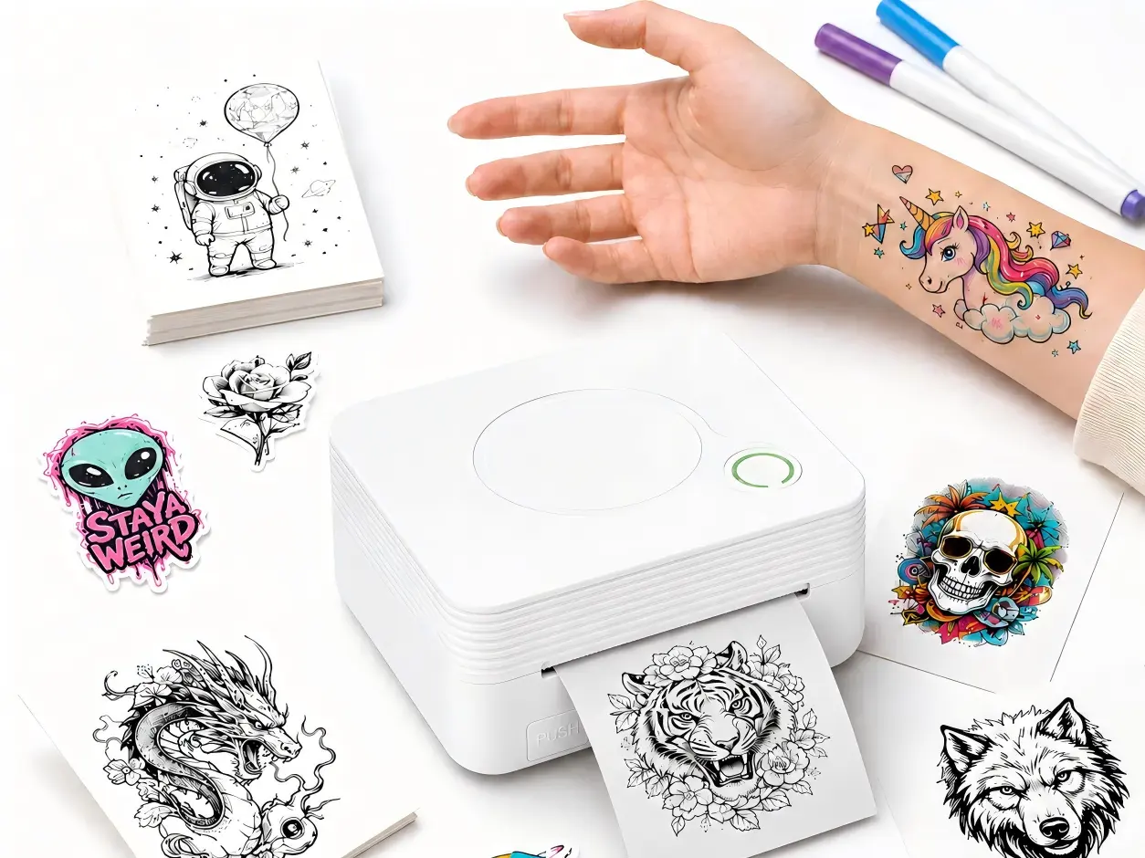 Portable Temporary Tattoo Printer A Smart Solution for Custom Tattoo Printing