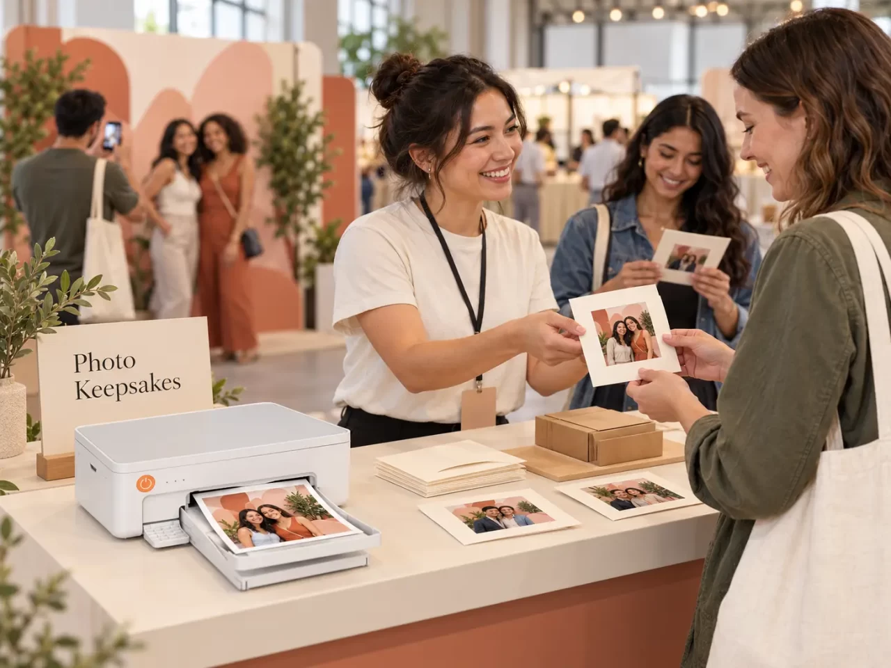 Add a Photo Keepsake Station to a Pop-Up Event