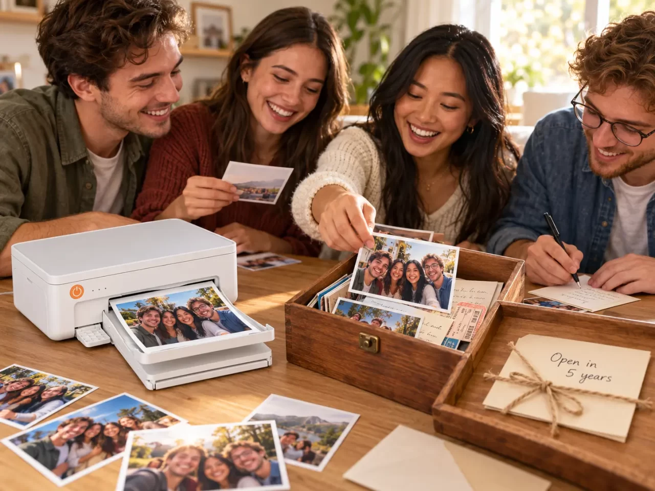 Make a Friendship Photo Time Capsule