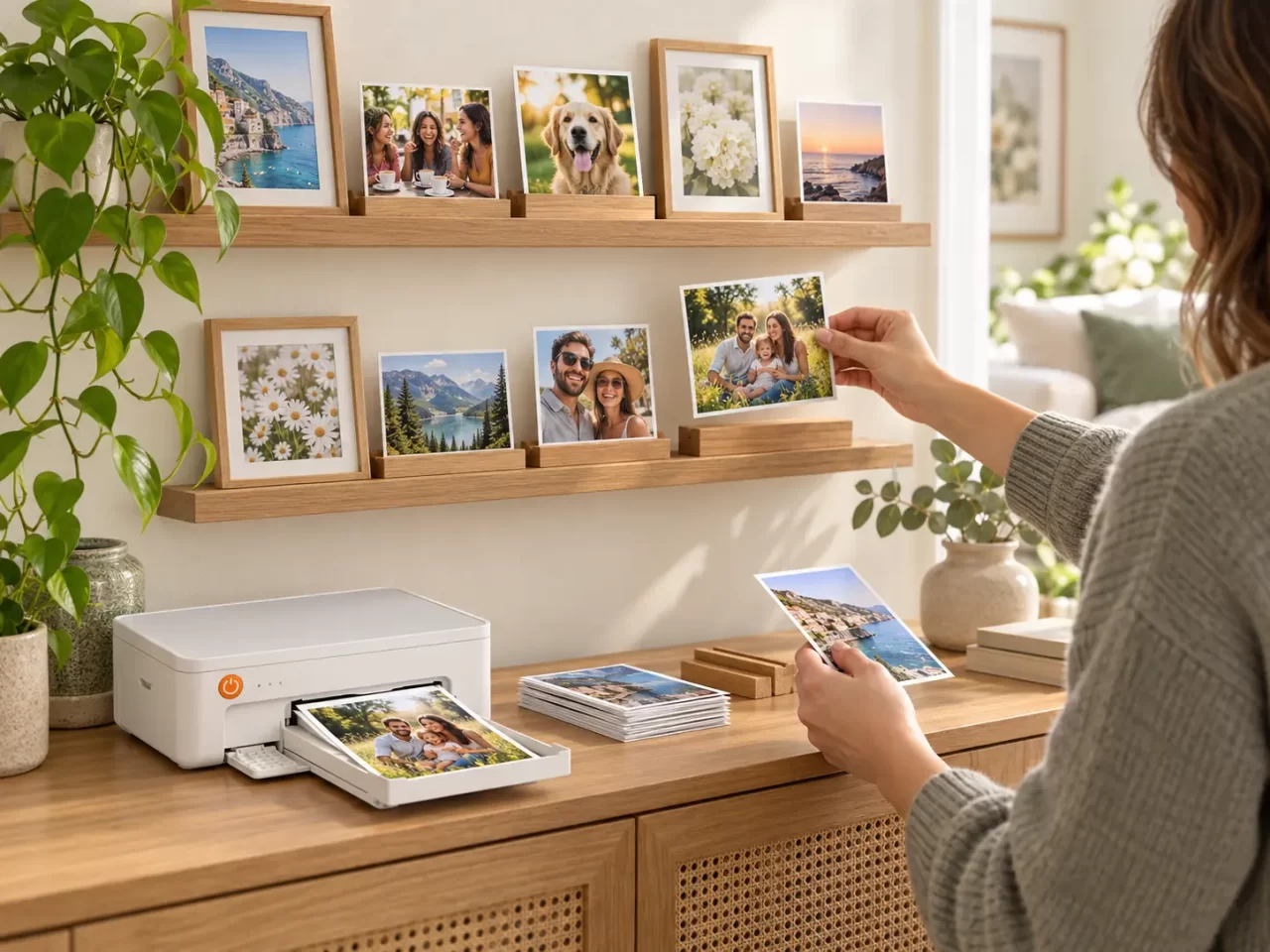 Refresh Your Home with a Rotating Photo Display